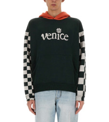 [ERL] Sweatshirt SS24 ERL08T021_BLACKCHECKER