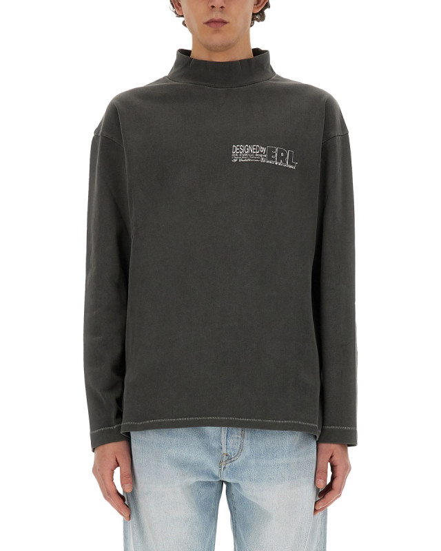 [ERL] T-shirts Long Sleeve SS24 ERL08T010_BLACK