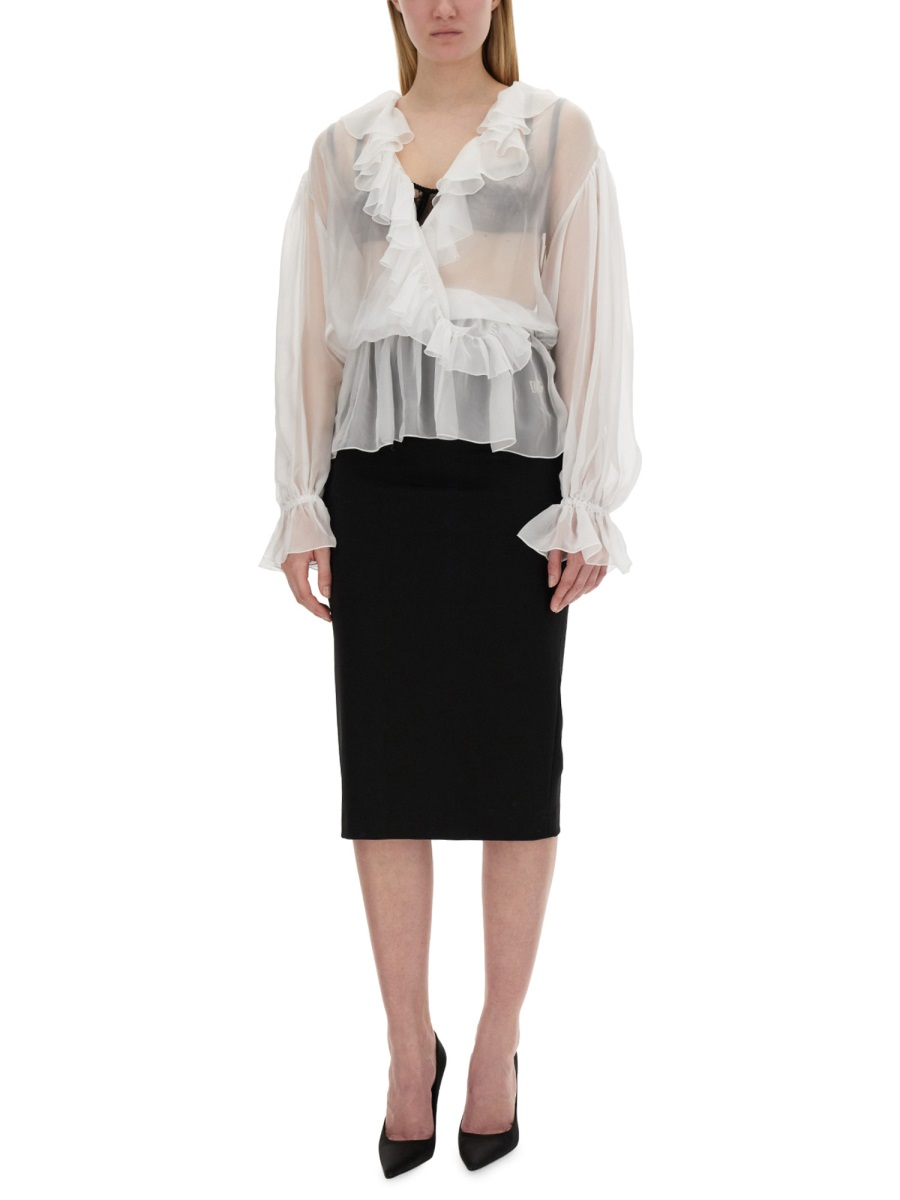 [Dolce & Gabbana] Shirts Long Sleeve SS24 F79FGT_FU1ATW0800