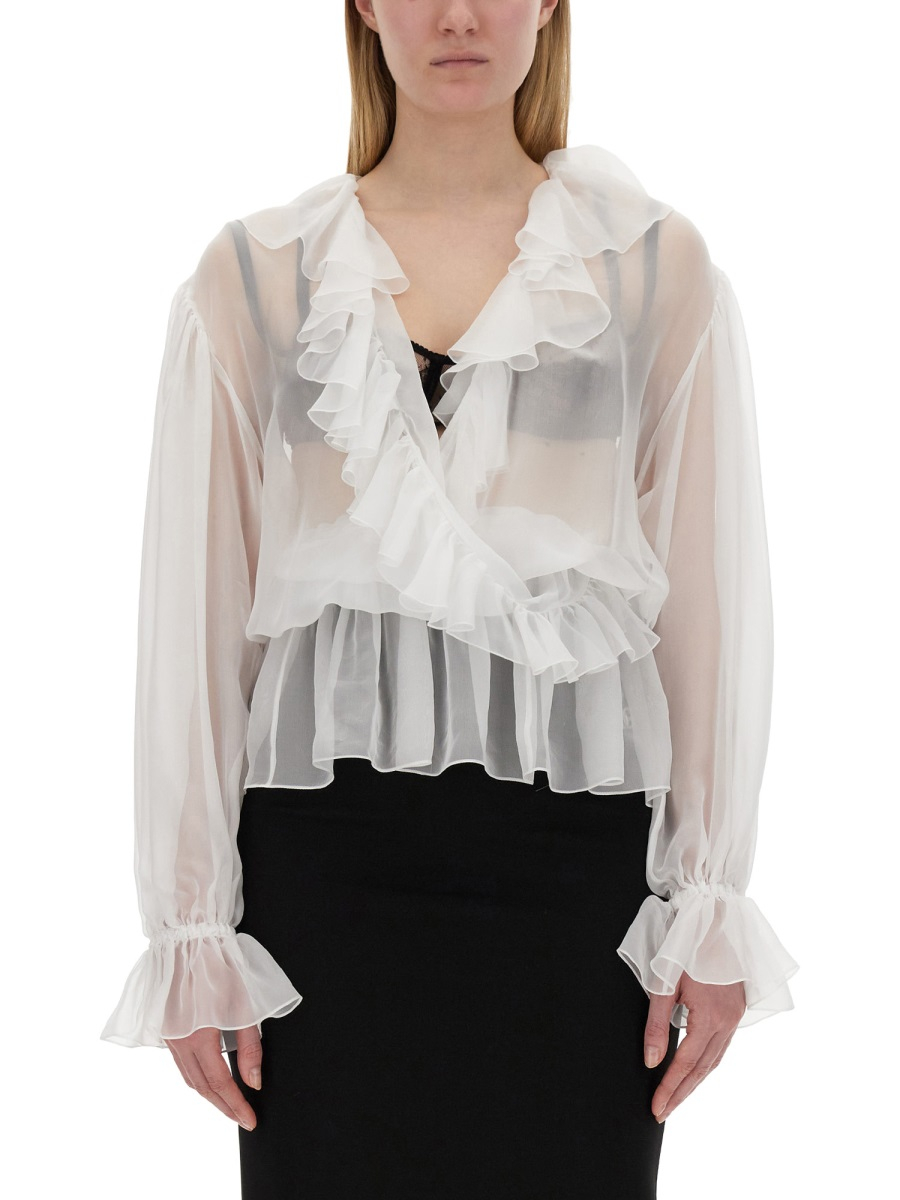 [Dolce & Gabbana] Shirts Long Sleeve SS24 F79FGT_FU1ATW0800