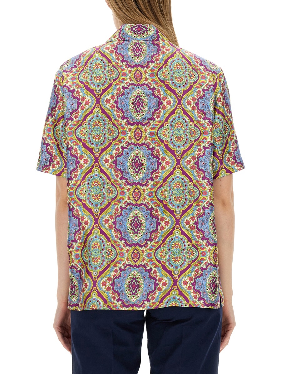 [Etro] Shirts Short Sleeve SS24 WRIA0009_99SA1A1X0880