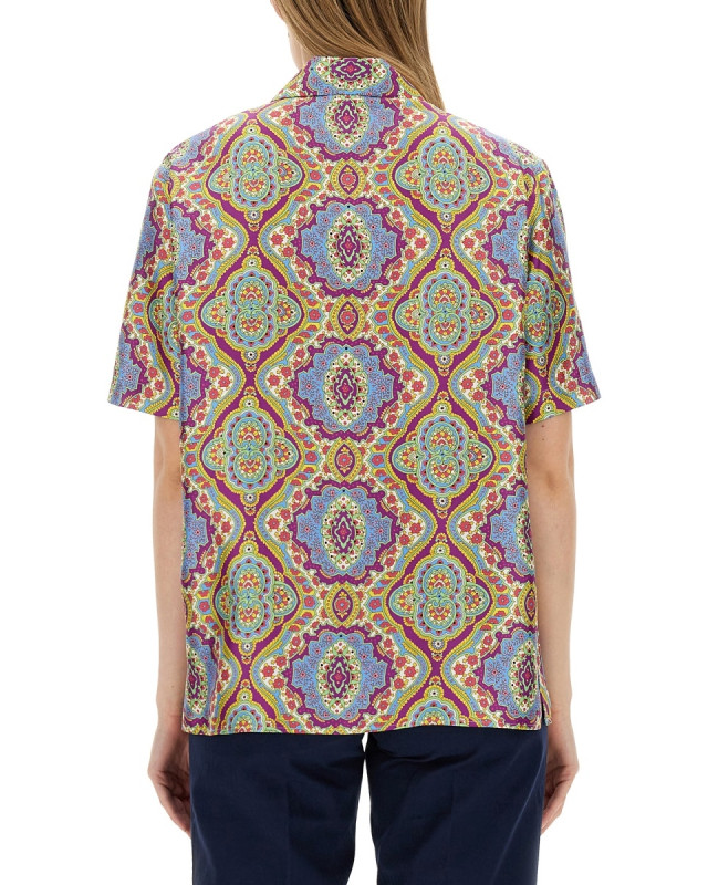 [Etro] Shirts Short Sleeve SS24 WRIA0009_99SA1A1X0880
