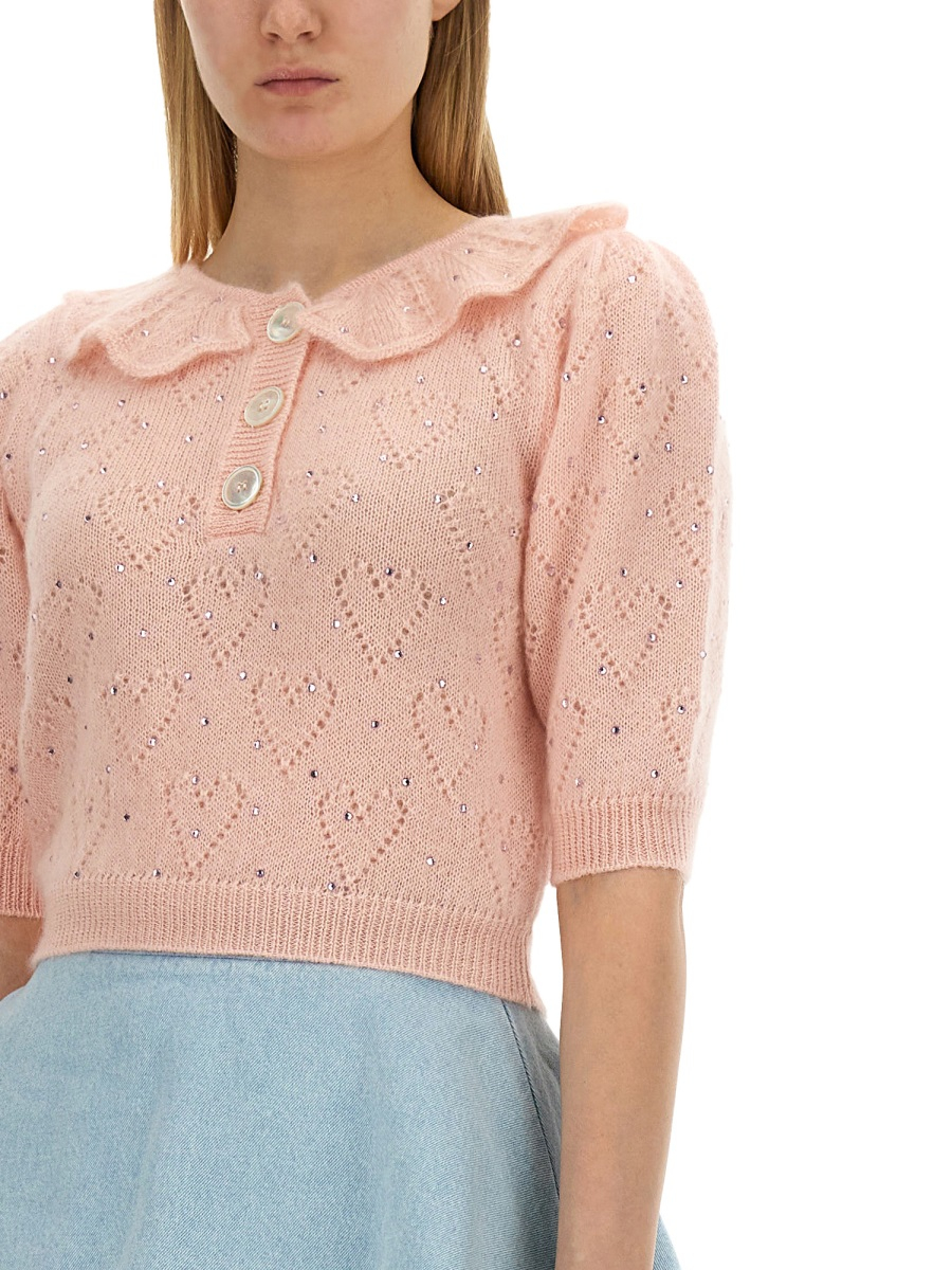[Alessandra Rich] Sweatshirt SS24 FABX3651_K42629041