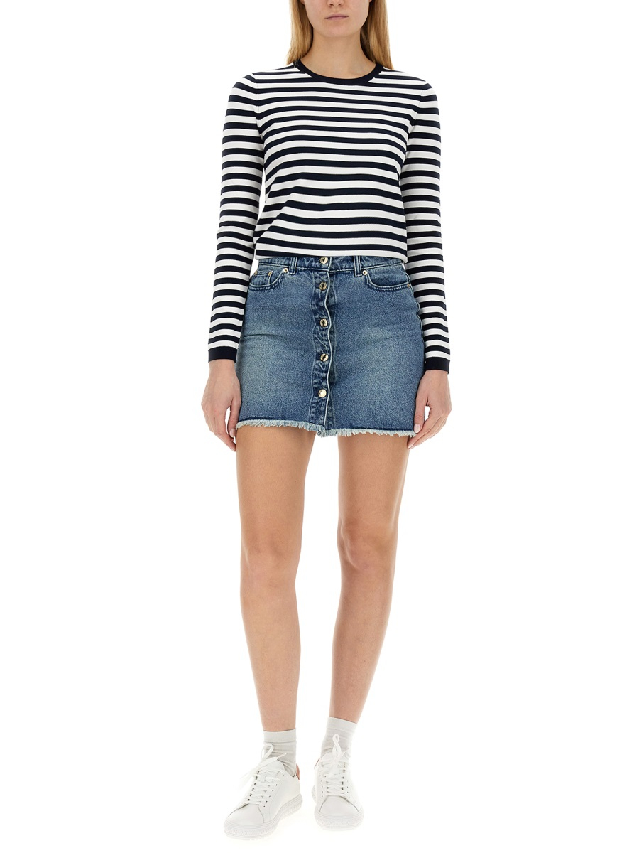 [MICHAEL BY MICHAEL KORS] Sweatshirt SS24 MR460RZBTK_482MDNTBL/WHT