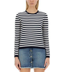 [MICHAEL BY MICHAEL KORS] Sweatshirt SS24 MR460RZBTK_482MDNTBL/WHT