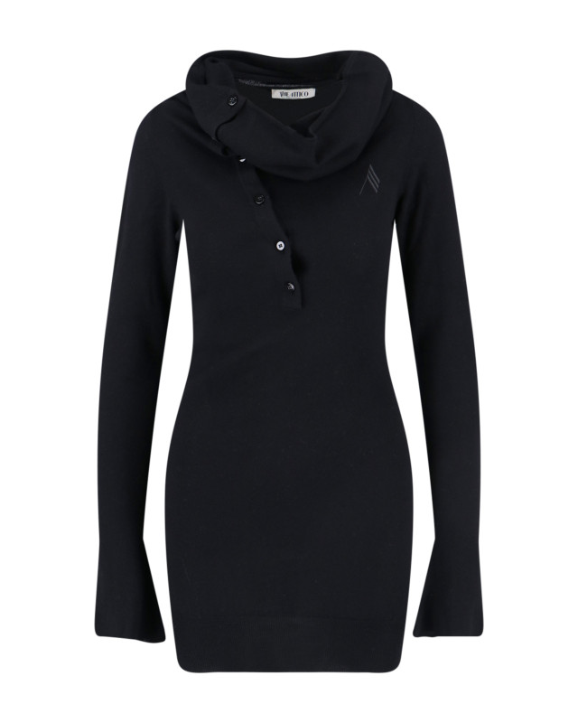 [The Attico] Long sleeve dress FW25 251WCA00442 KWS008AA100