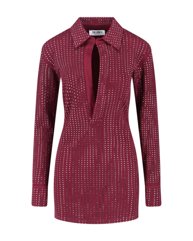 [The Attico] Long sleeve dress FW25 251WCA00456 JJJ051TR114
