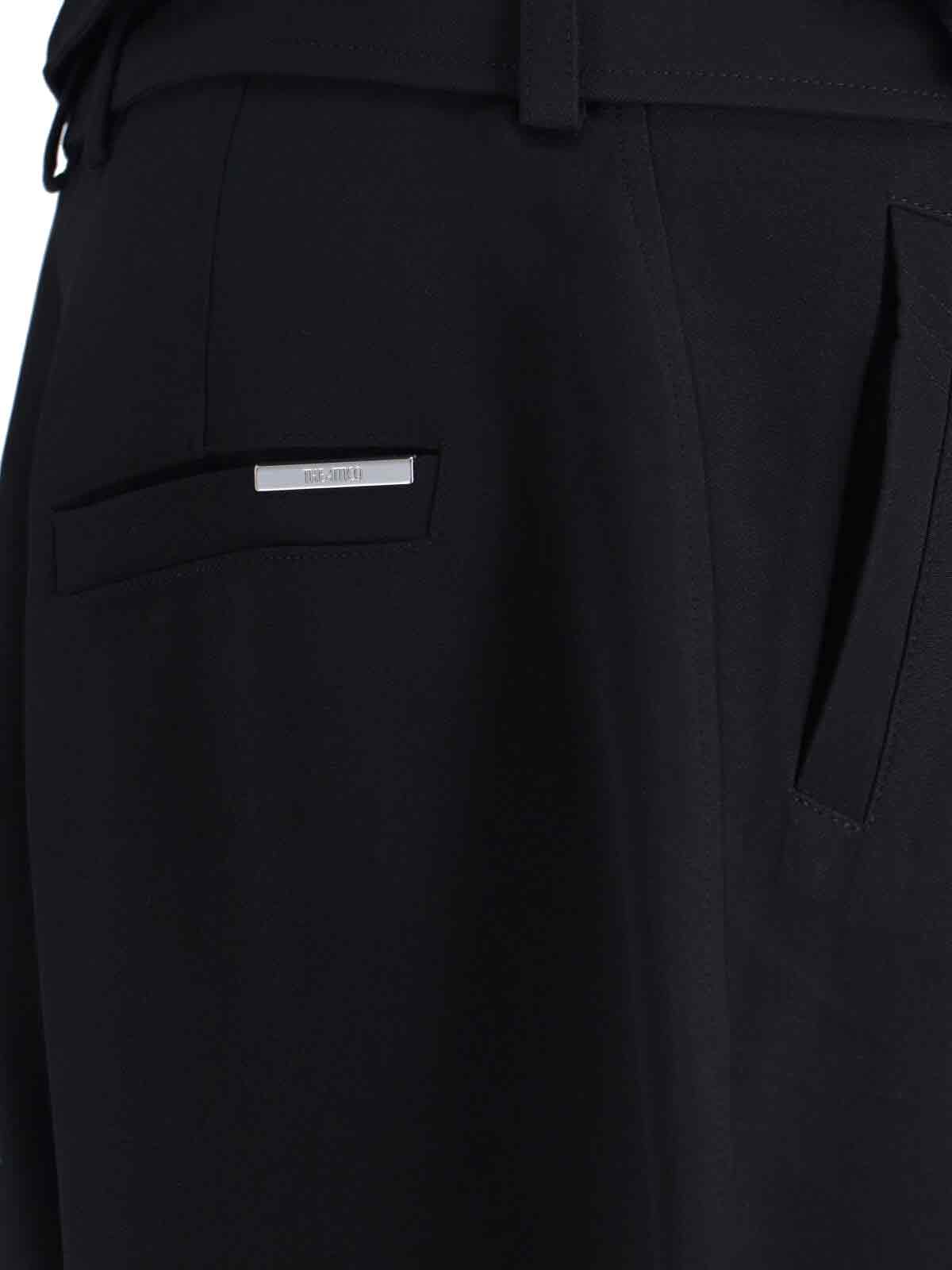[The Attico] Trousers FW25 251WCP00272 ACC001AA100