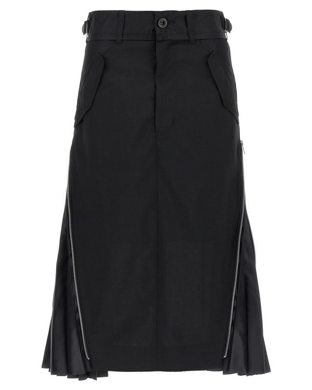 [Sacai] Midi skirt FW25 2507949001