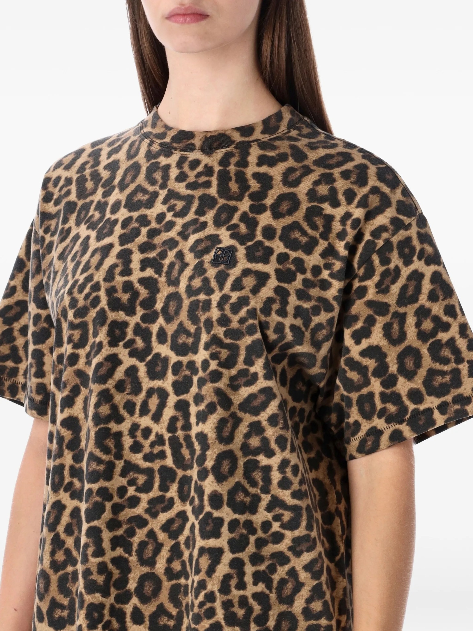 [Anine Bing] Short sleeve dress FW26 A0212085MTL59