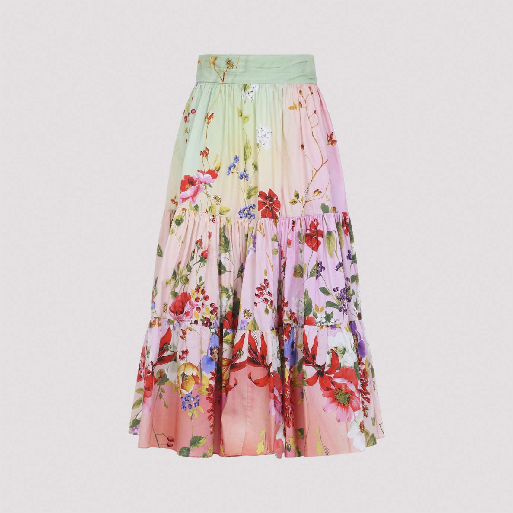 [ROBERTO CAVALLI] Long skirt SS26 WQT303.3AR32
