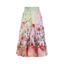 [ROBERTO CAVALLI] Long skirt SS26 WQT303.3AR32