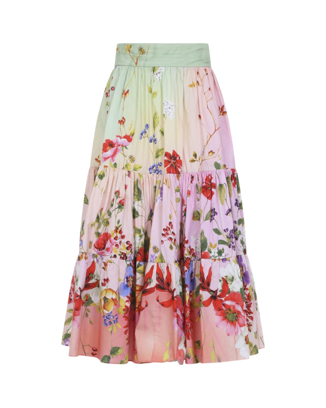 [ROBERTO CAVALLI] Long skirt SS26 WQT303.3AR32