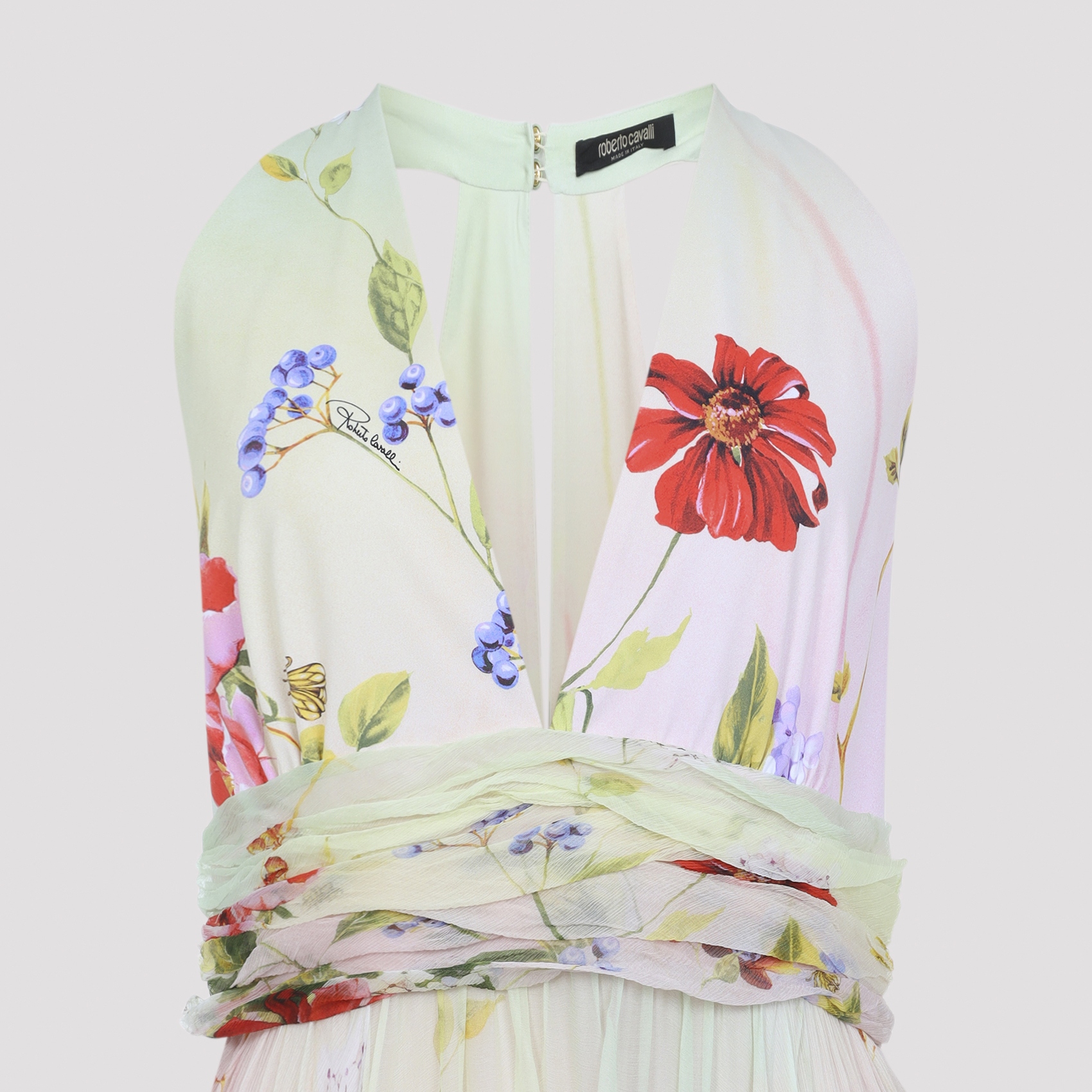 [ROBERTO CAVALLI] Sleeveless dress SS26 WQT175.CKR32