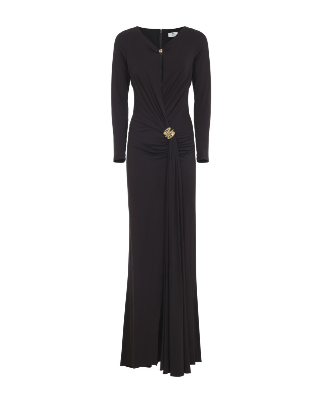 [ELISABETTA FRANCHI] Long sleeve dress SS26 ABR1461E2