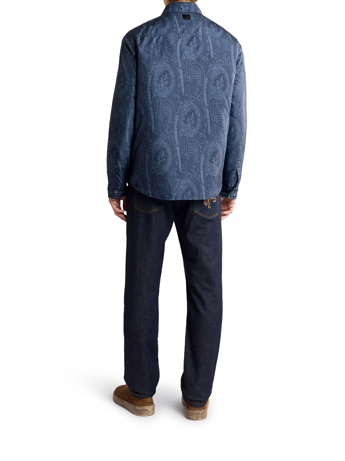 [Etro] Shirts Long Sleeve FW26 MRBA010999SASZ5X0883 BLUE