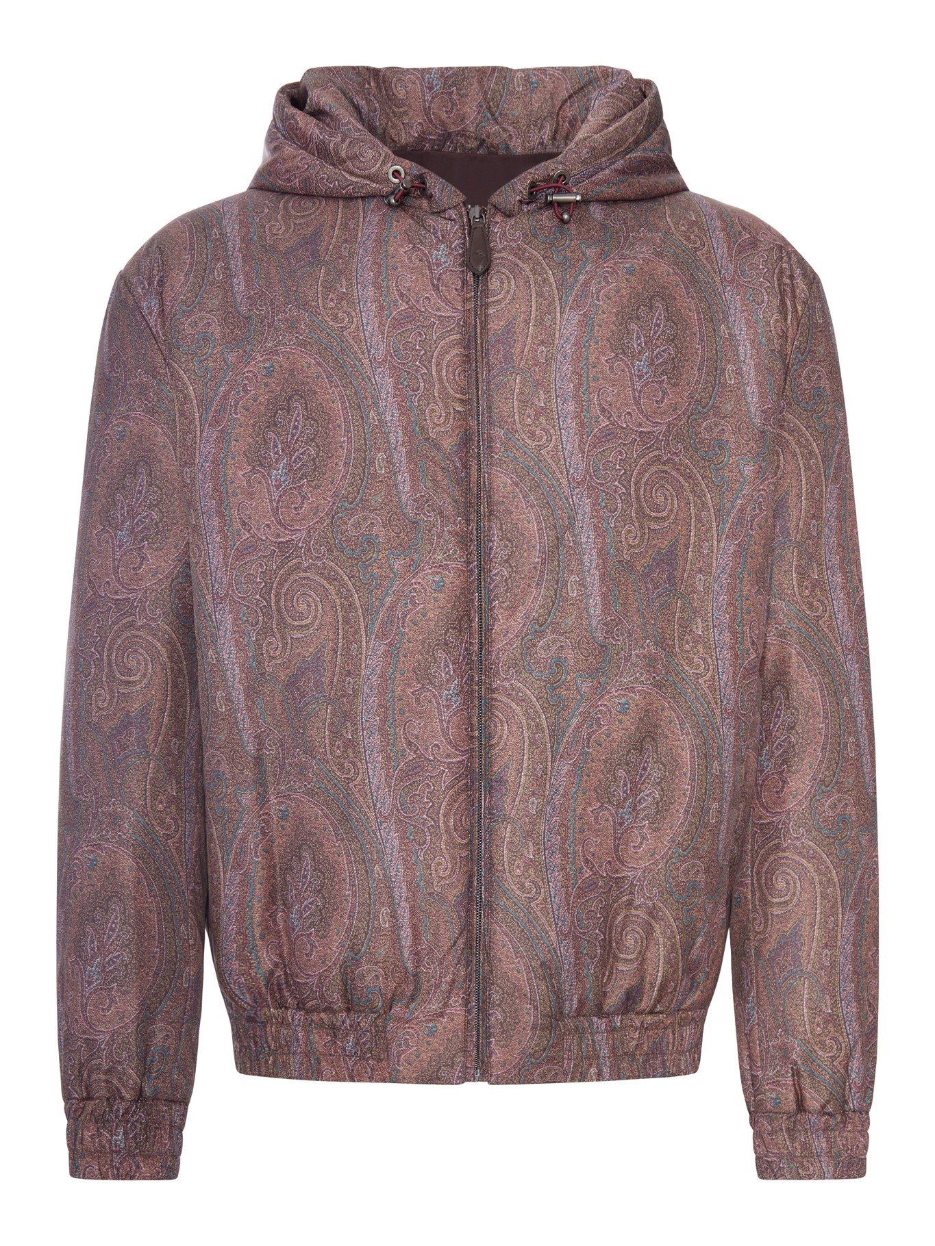 [Etro] Bomber Jacket FW26 MRBA011599SASZ5X0865 BORDEAUX