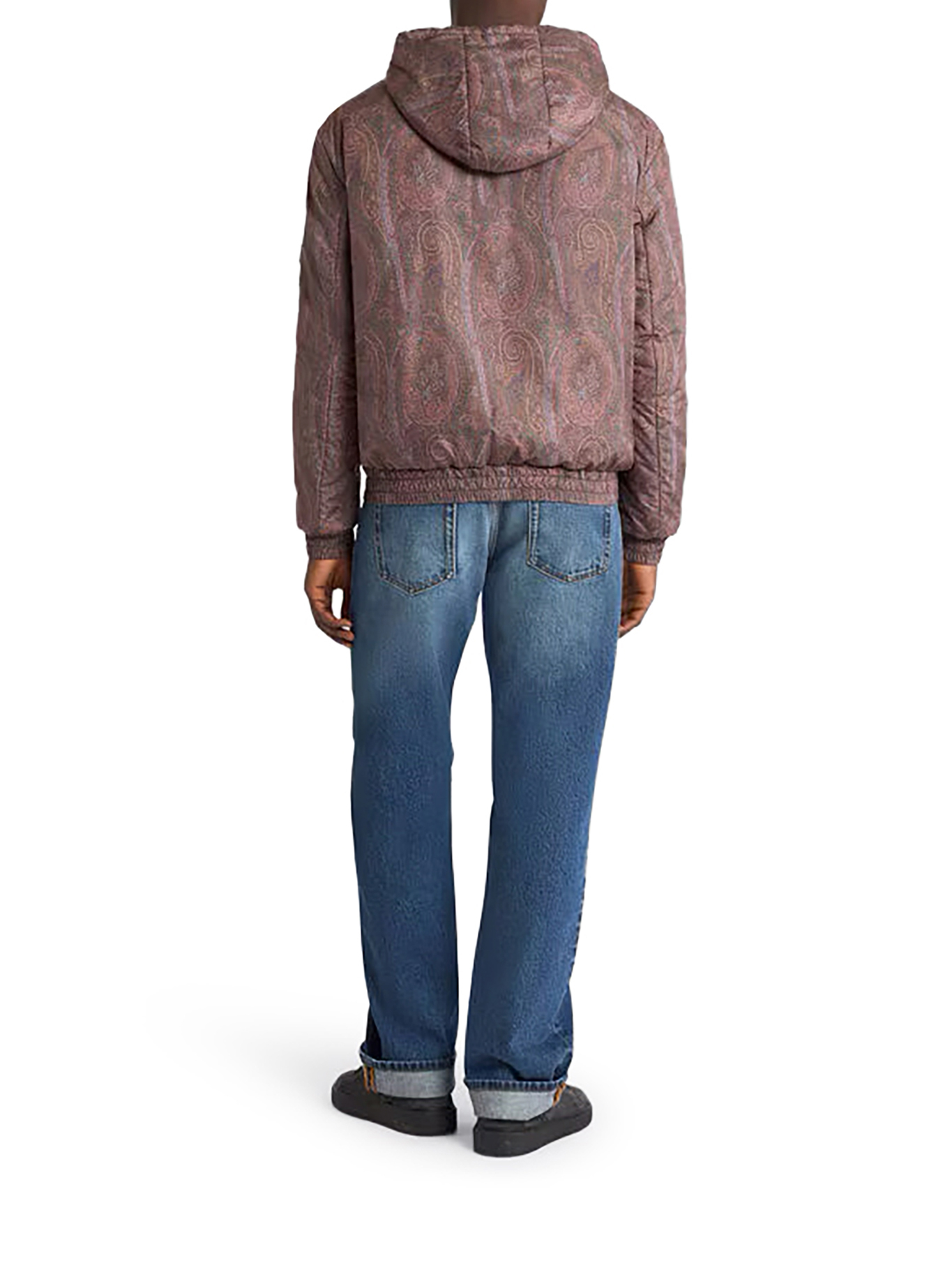 [Etro] Bomber Jacket FW26 MRBA011599SASZ5X0865 BORDEAUX