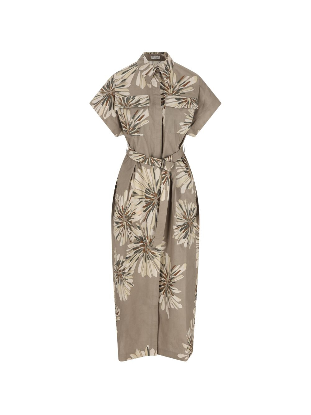 [Brunello Cucinelli] Short sleeve dress SS26 MQ197A5475C009