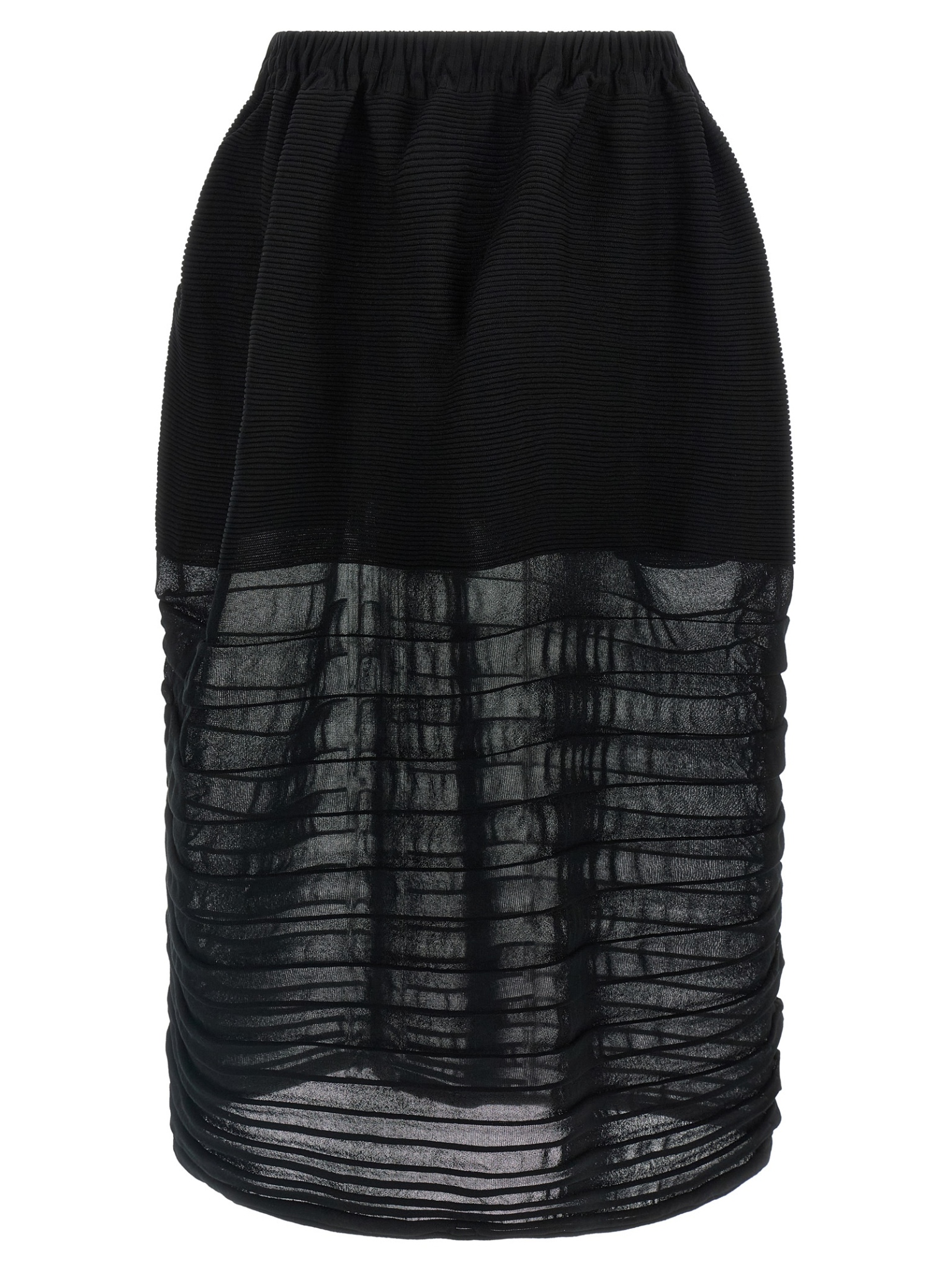 [Issey Miyake] Long skirt FW25 IM58KG31115