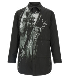 [YOHJI YAMAMOTO] Shirts Long Sleeve FW25 HLB41909BLACK1