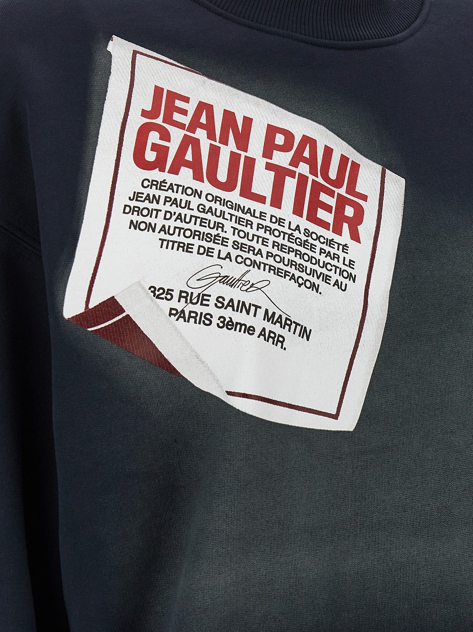 [JEAN PAUL GAULTIER] Sweatshirt FW25 2504UTO371J003590130