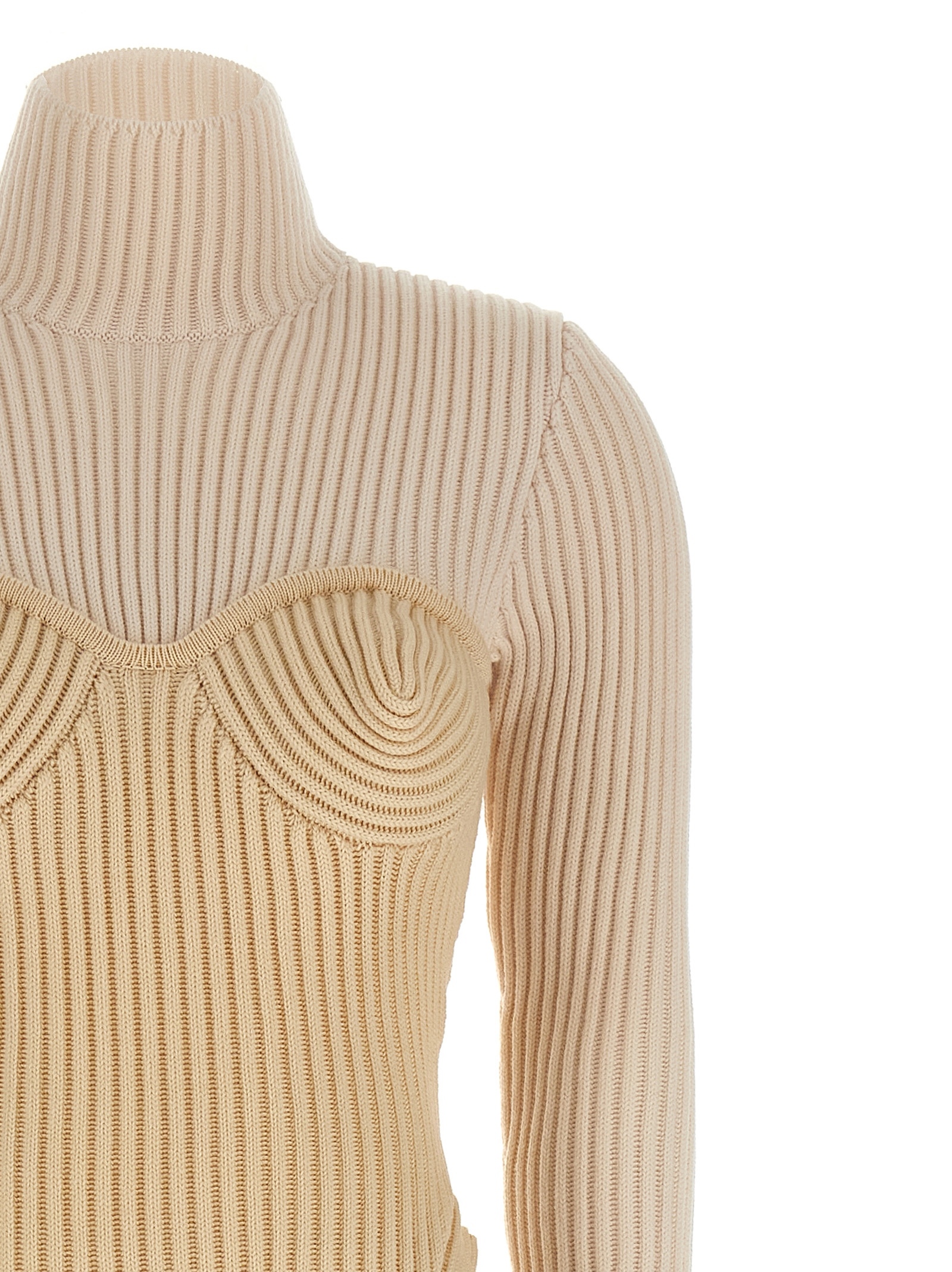 [JEAN PAUL GAULTIER] Long sleeve dress FW25 2503WDR005K0010103
