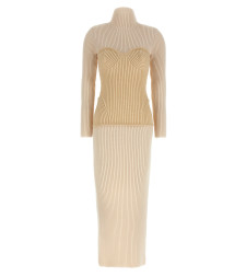 [JEAN PAUL GAULTIER] Long sleeve dress FW25 2503WDR005K0010103