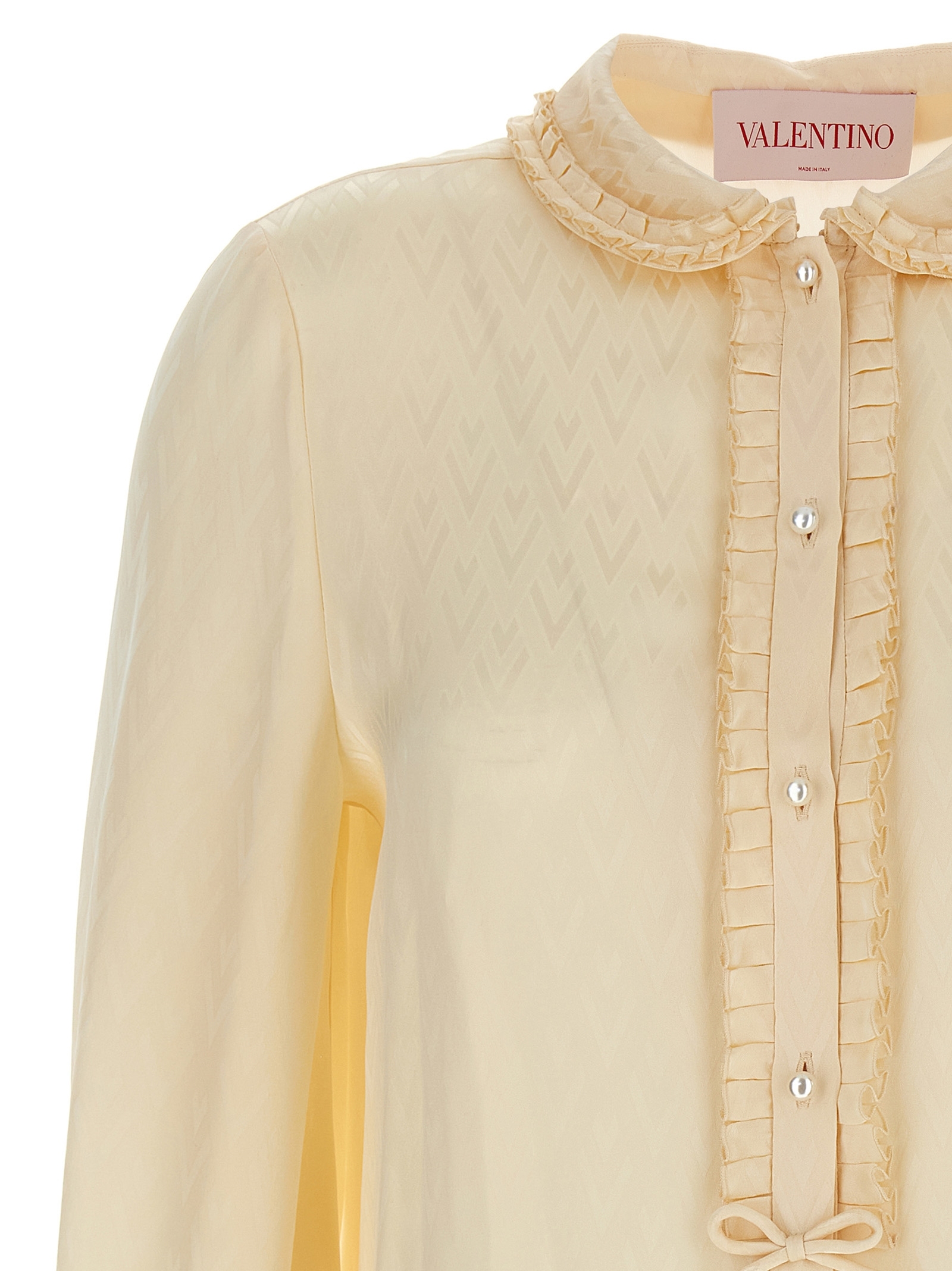 [Valentino Garavani] Shirts Long Sleeve SS25 6B0AB7M093LET5