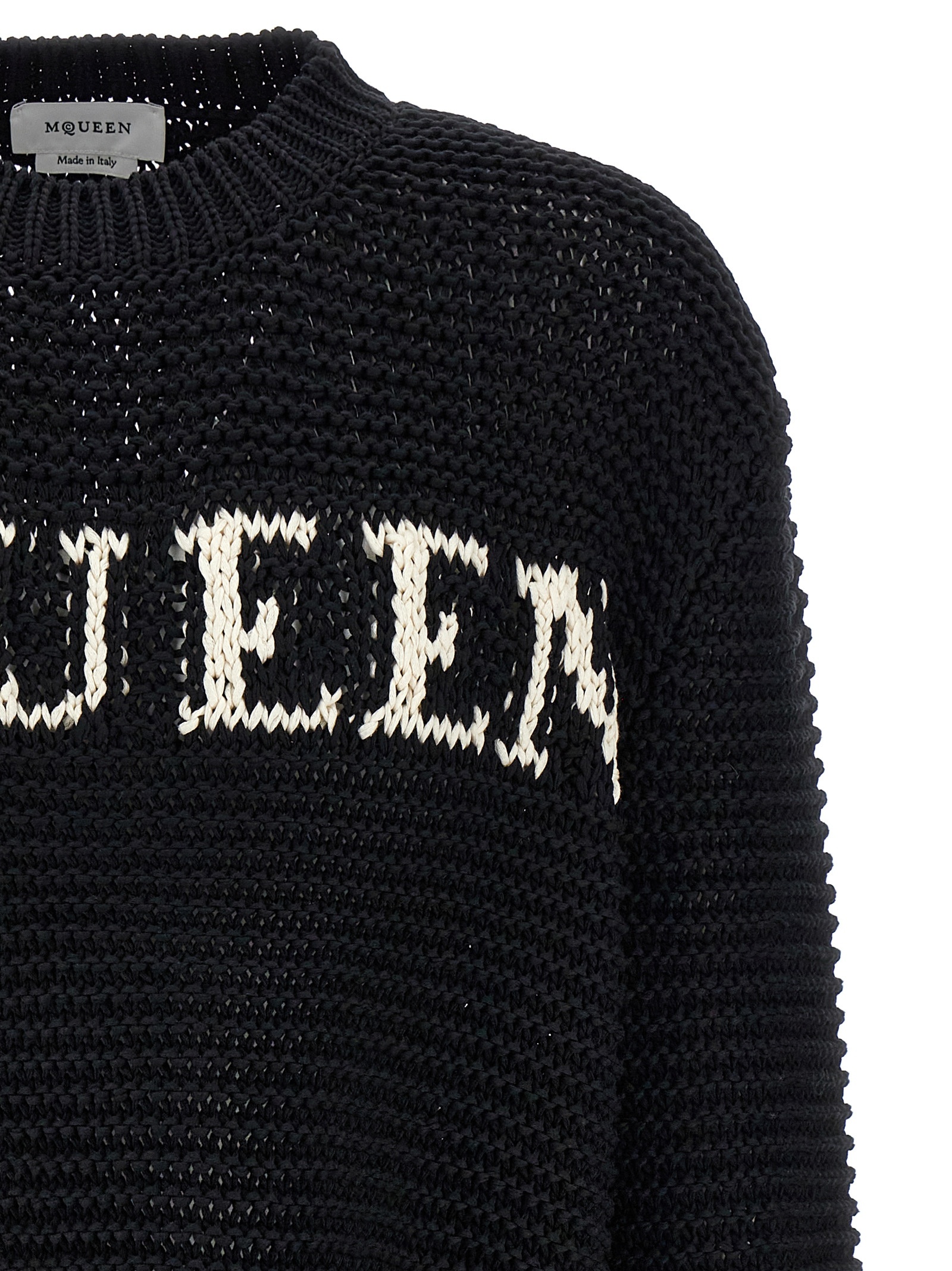 [McQueen] Knitwear SS25 829319Q1BDL1080
