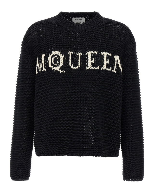 [McQueen] Knitwear SS25 829319Q1BDL1080