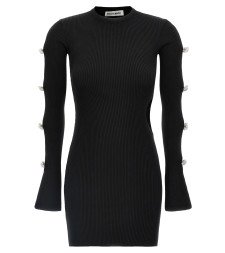 [MACH & MACH] Long sleeve dress SS25 R25KD111KNTBLKBLACK
