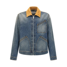 [McQueen] Denim jacket SS25 809777QTACM0439