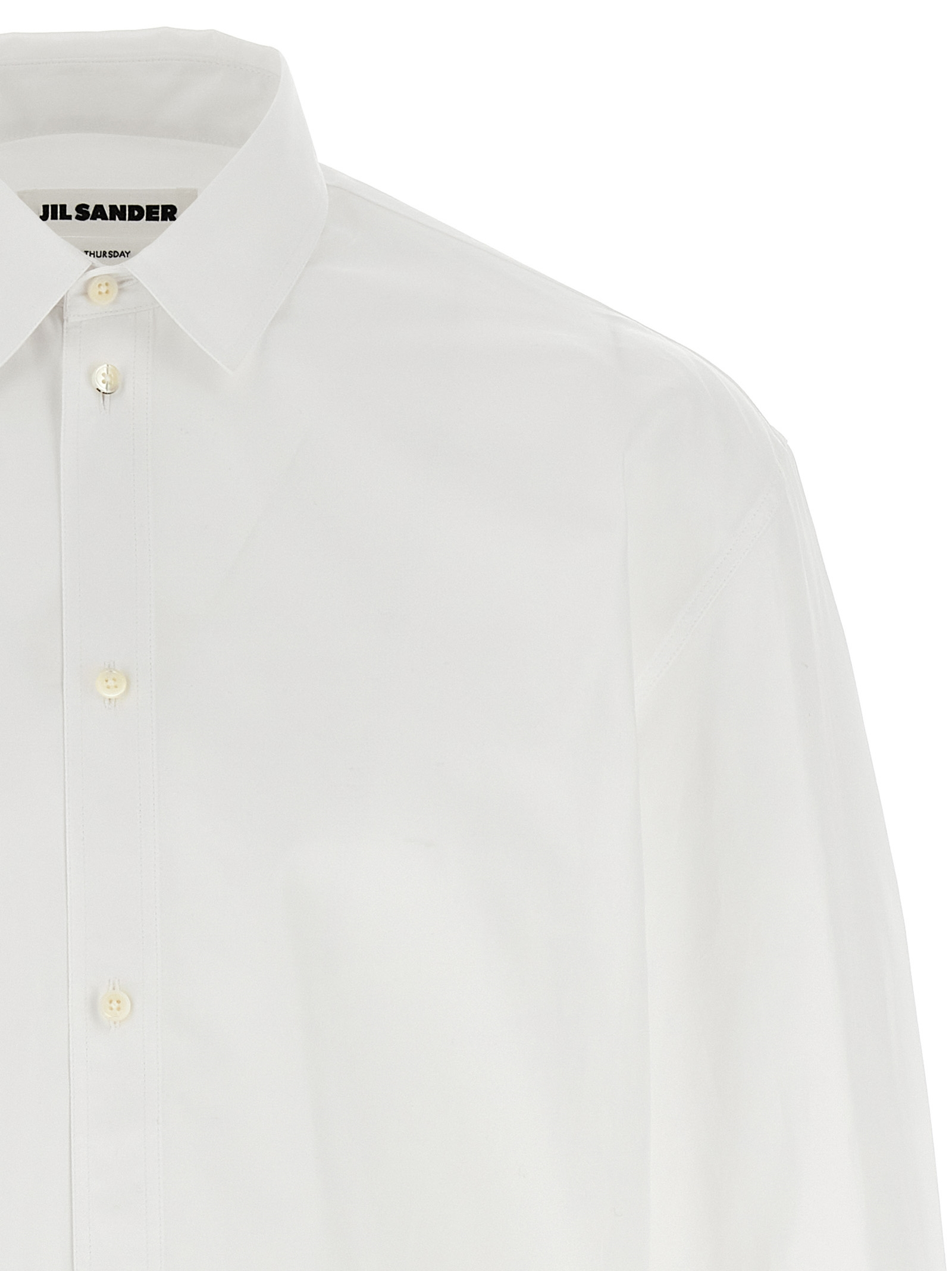 [Jil Sander] Shirts Long Sleeve SS25 J24DL0113J45001100