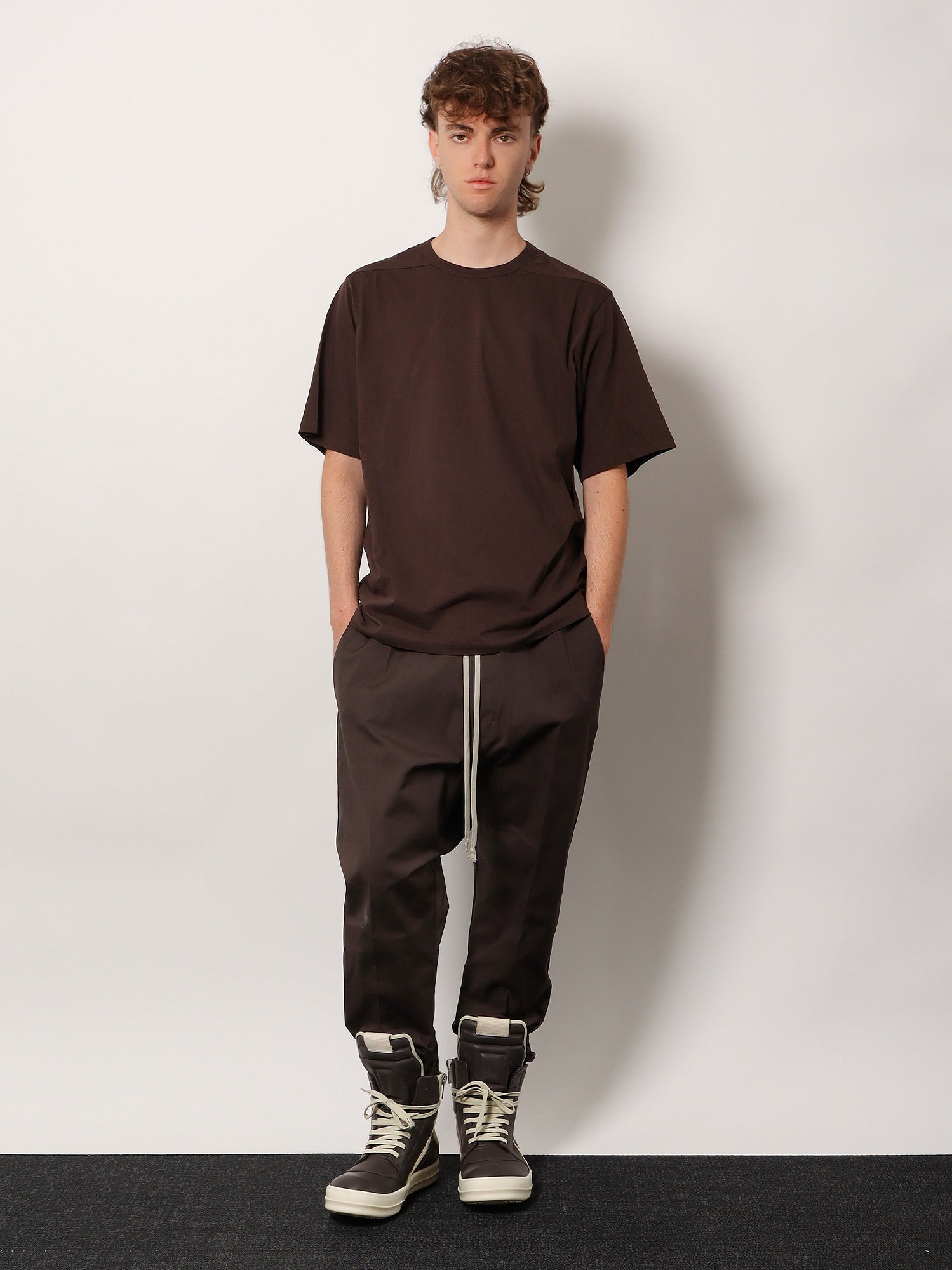 [Rick Owens] T-shirts Short Sleeve FW25 RU02E1232JA78