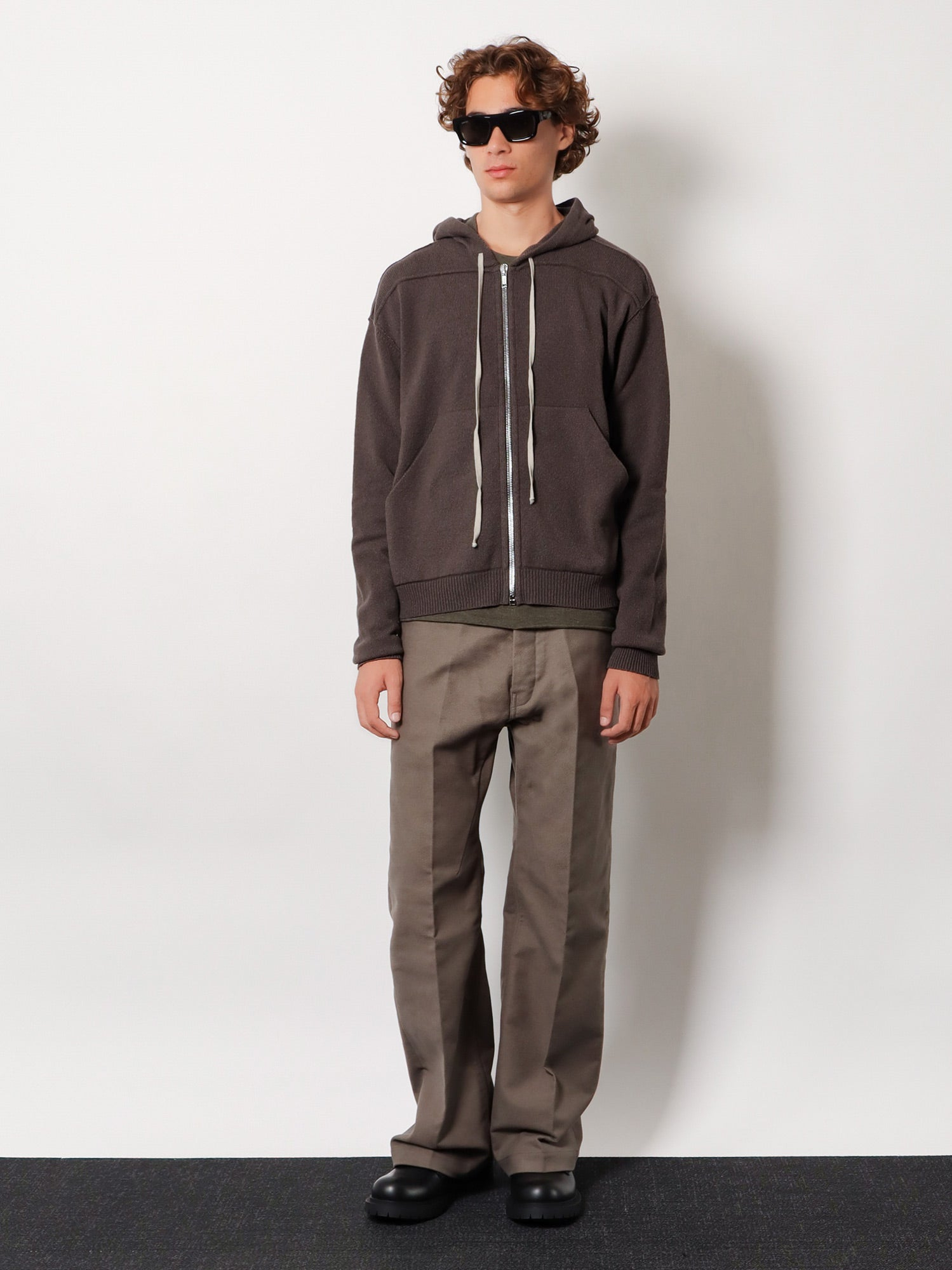 [Rick Owens] T-shirts Long Sleeve FW25 RU02E1252JR25