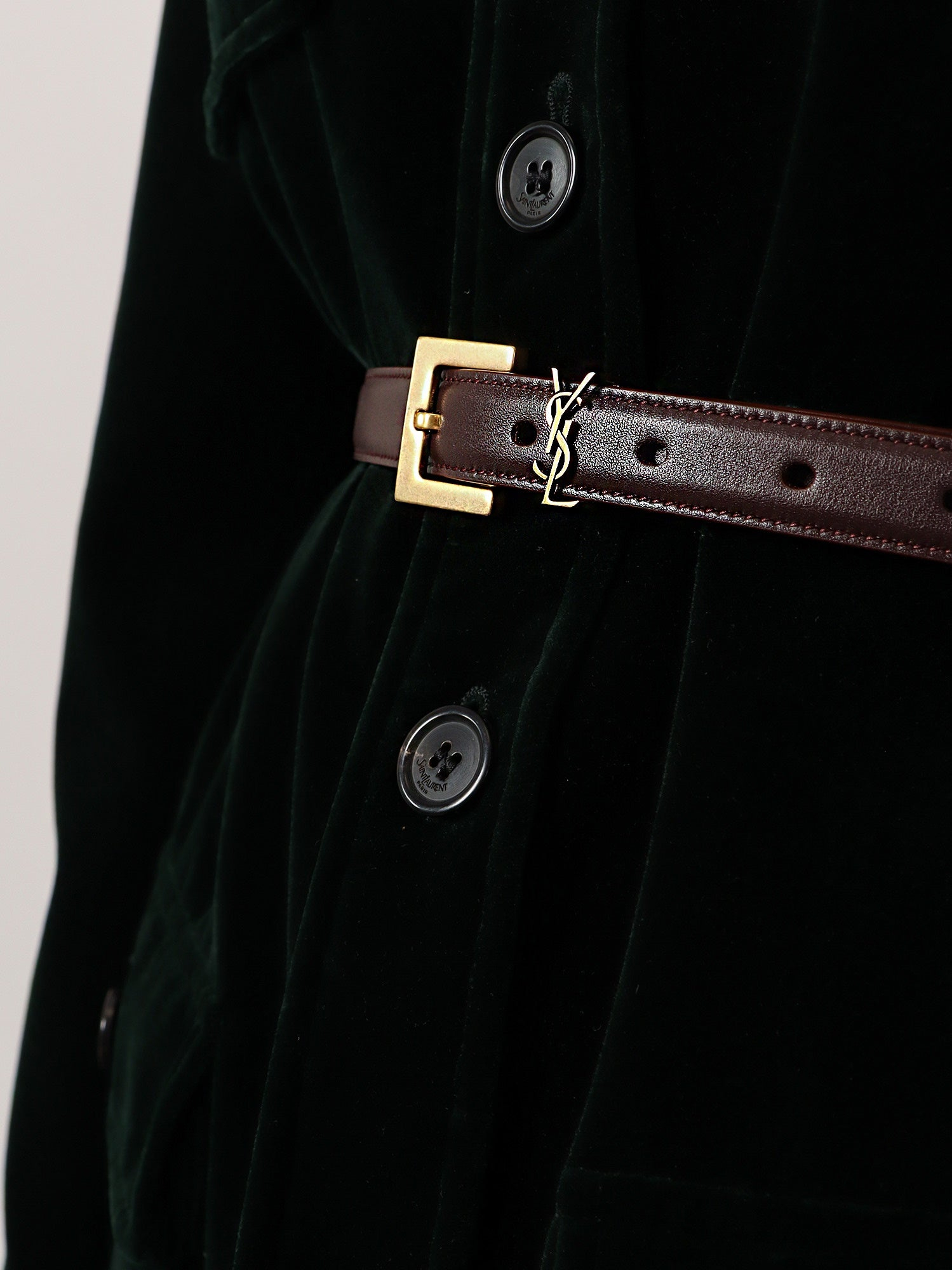 [Saint Laurent] Belt FW26 554465BOO0W6892