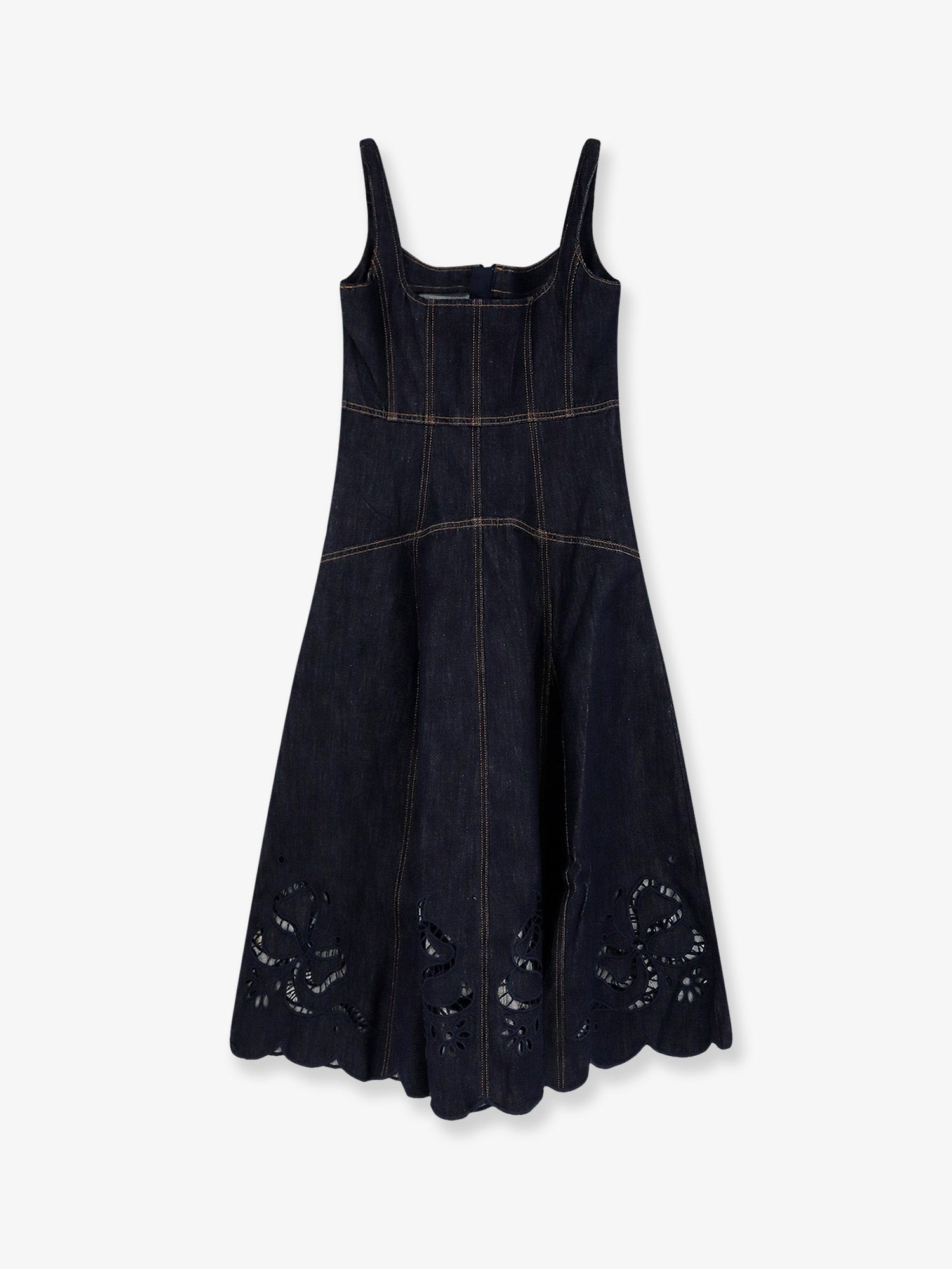 [SELF PORTRAIT] Sleeveless dress FW26 PF26805MBLBLUE