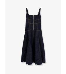[SELF PORTRAIT] Sleeveless dress FW26 PF26805MBLBLUE
