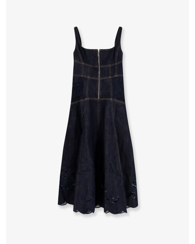 [SELF PORTRAIT] Sleeveless dress FW26 PF26805MBLBLUE