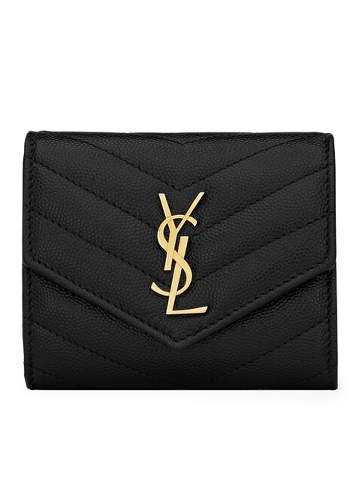 [Saint Laurent] Wallet FW26 692061BOW011000 BLACK