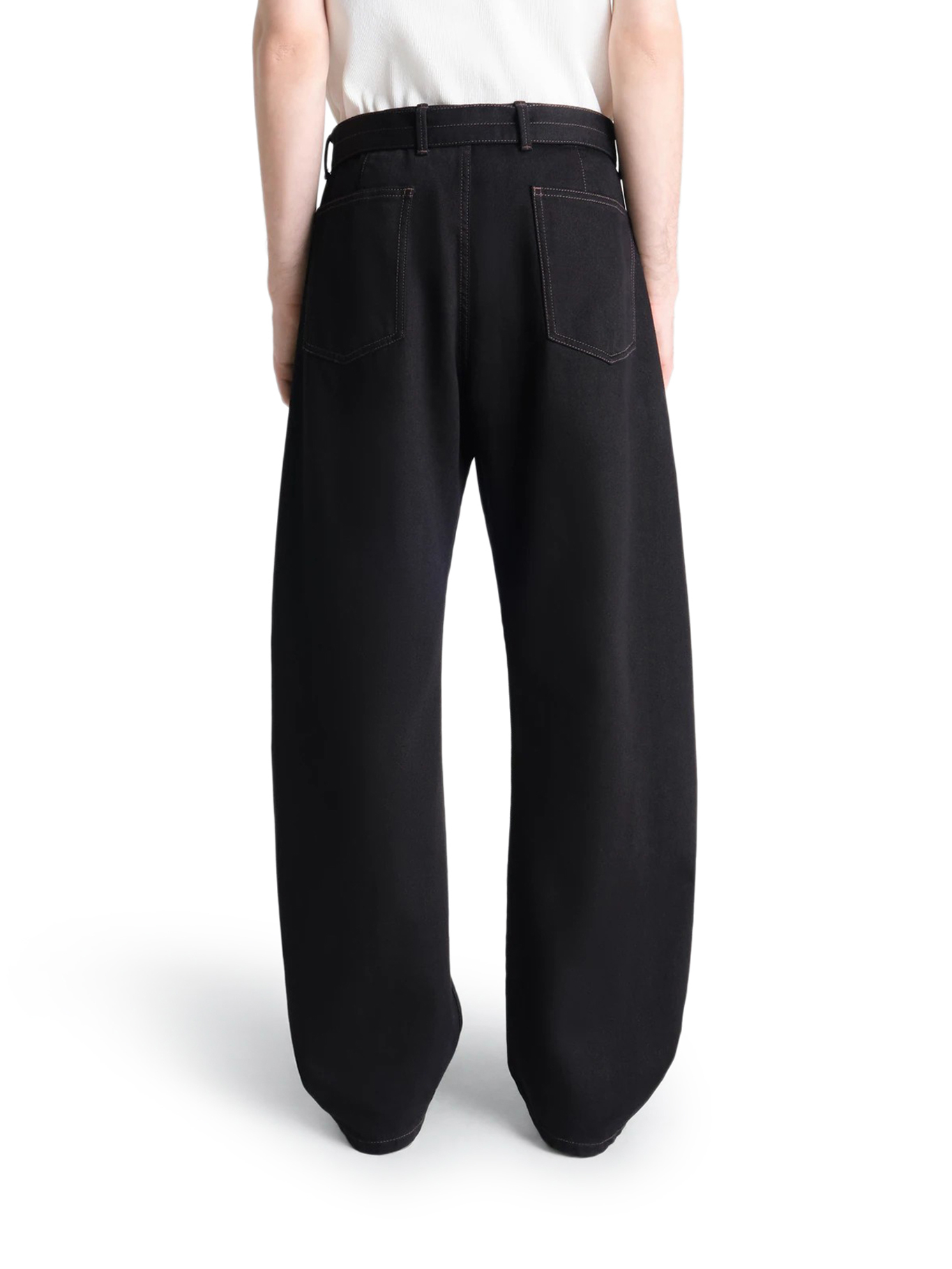 [LEMAIRE] Trousers FW26 PA326LD1055BK999 BLACK