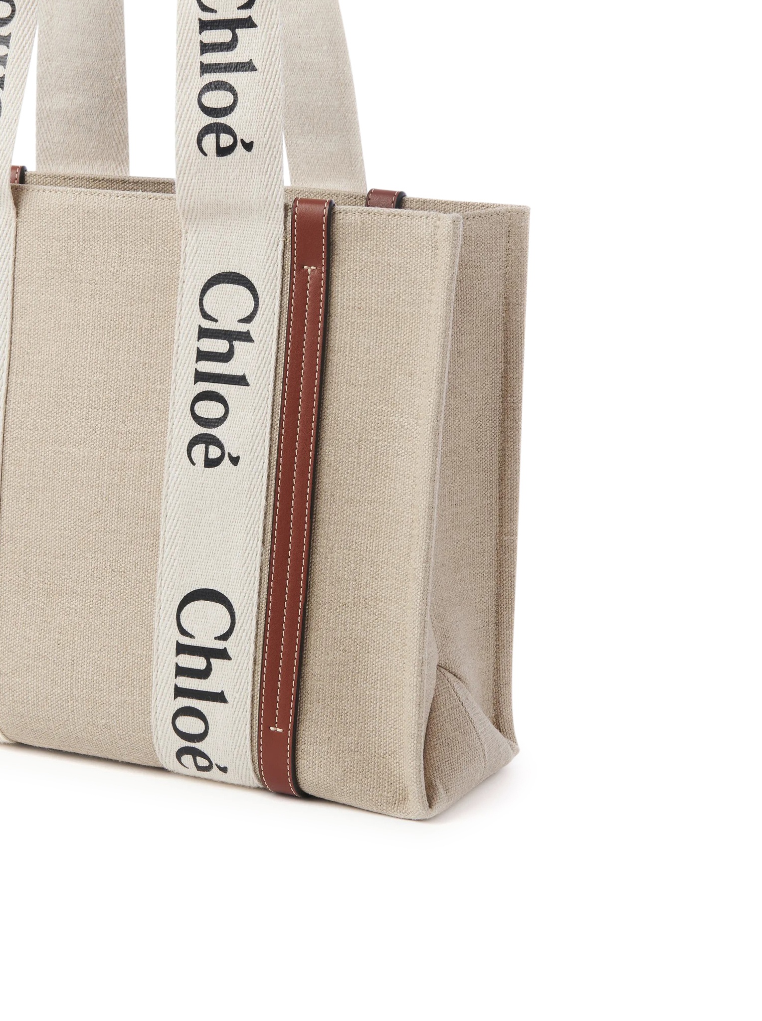 [Chloe] Tote bag FW26 CHC22AS383I2690U WHITE BROWN 1