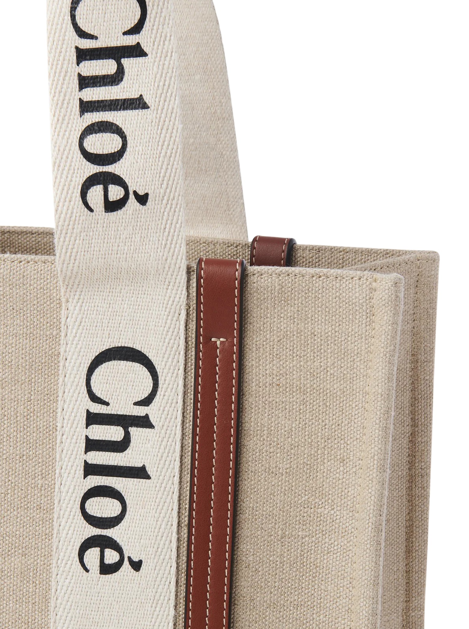 [Chloe] Tote bag FW26 CHC22AS383I2690U WHITE BROWN 1