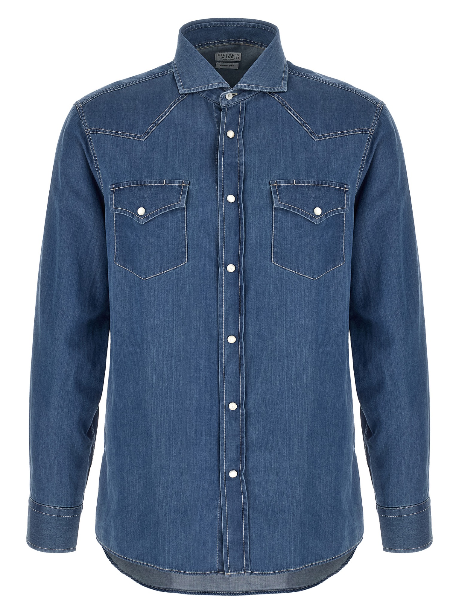 [Brunello Cucinelli] Shirts Long Sleeve SS26 MR6834008COM47