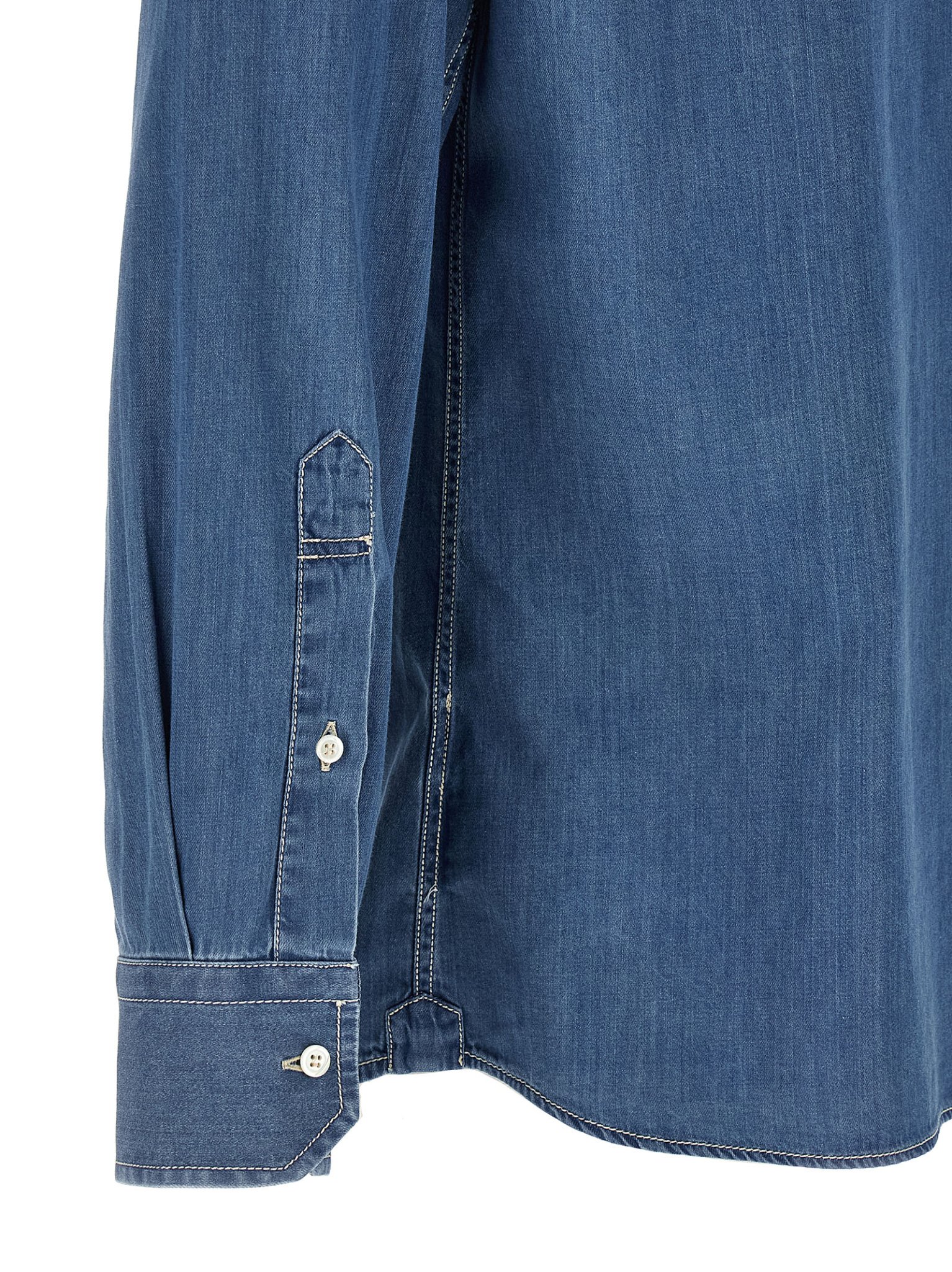 [Brunello Cucinelli] Shirts Long Sleeve SS26 MR6834008COM47