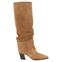 [Jimmy Choo] Long Boots FW25 HARTSTITCHKB60HTWTOFFEE