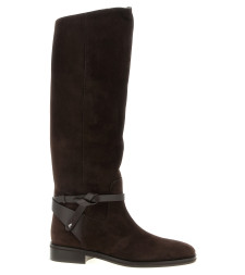 [Jimmy Choo] Long Boots FW25 LAWTONKBFLATALRCHOCOLATE