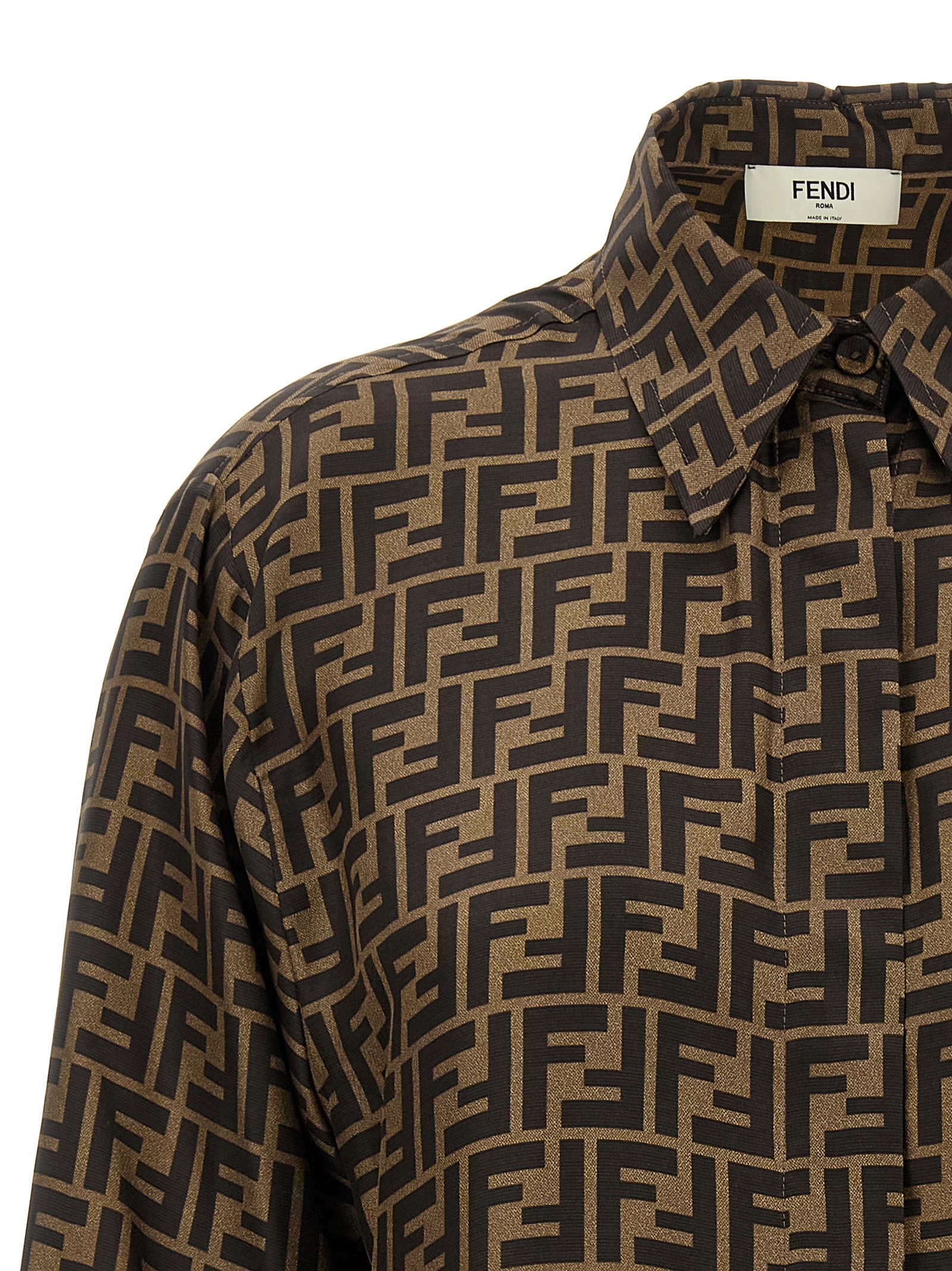 [Fendi] Shirts Long Sleeve SS26 FS8107A8G3F118W