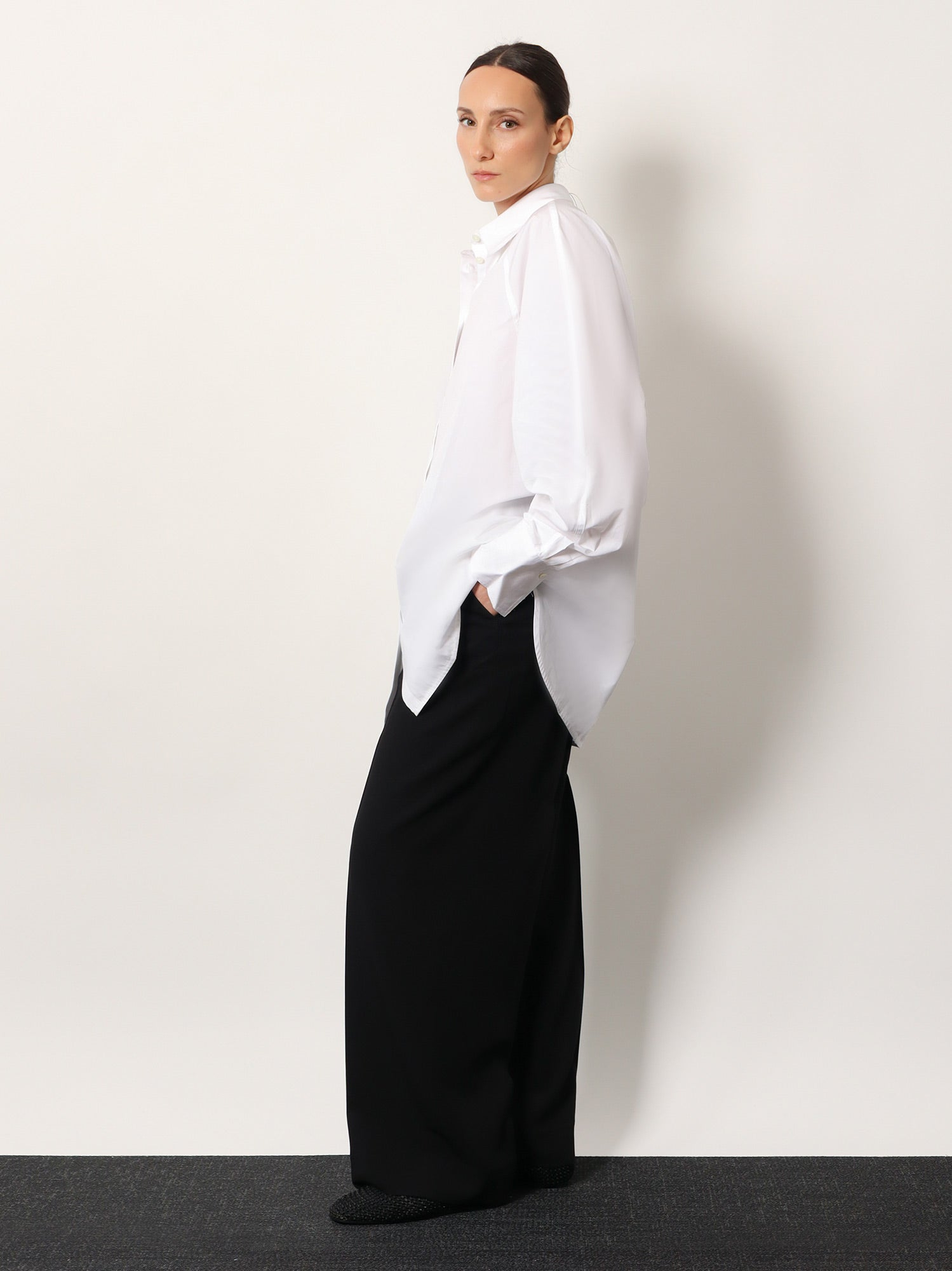 [TOTEME] Shirts Long Sleeve FW25 253WRT0515FB0226047